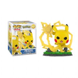 FIGURINE POP! - POKÉMON - PIKACHU EN ATTAQUE ÉCLAIR (POP PREMIUM) 4.8